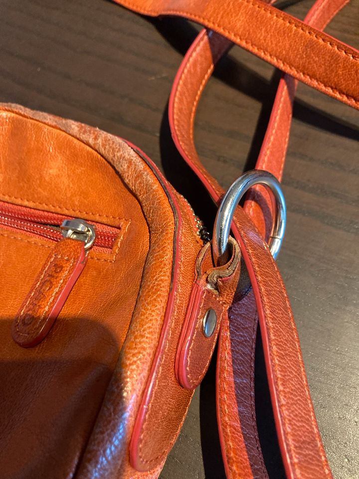 Picard Ledertasche Schultertasche Orange in Dortmund