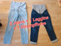 Umstandshosen Größe 38 2 Jeans, 1 Leggins, 1 Strumpfhose Hessen - Niedernhausen Vorschau