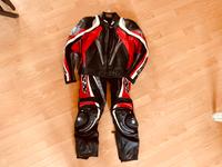 IXS Lederkombi 2-teilig schwarz/rot/weiss Gr.42, unbenutzt Bayern - Nordhalben Vorschau