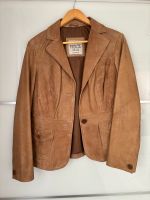 Esprit Leder Blazer Cognac Gr.40 Niedersachsen - Balge Vorschau