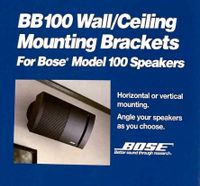 2x Bose Halterung für Model 100 Bose Wandhalterung 1 Paar Essen-West - Frohnhausen Vorschau