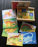 Goki - Puzzle - Dinos - Dinosaurier - Holzwürfel - Würfel Düsseldorf - Friedrichstadt Vorschau