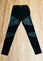 Leggings mit Leder | Gr. S Hessen - Einhausen Vorschau