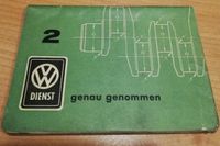 Reparaturheft VW Dienst genau genommen 2 Januar 1963 Baden-Württemberg - Baltmannsweiler Vorschau