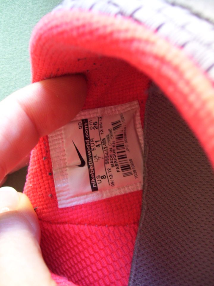 Nike Free 2 Serie Nike+ plus Grau Pink Gr. 41 Sneaker für Sensor in Berlin