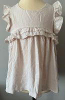 NEXT Tunika Top Bluse *Gr.128* Rose/Aprikose mit *Volant* Niedersachsen - Walsrode Vorschau