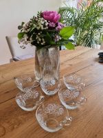 6 schöne Tassen (Bowle) aus Glas mit Gravur Köln - Widdersdorf Vorschau