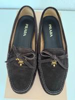 Prada Wildleder Mokassins braun Gr.36 Bayern - Stadtbergen Vorschau
