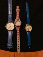 Neue Leder Armbanduhr Uhr Blau pink Rosa Niedersachsen - Salzhausen Vorschau