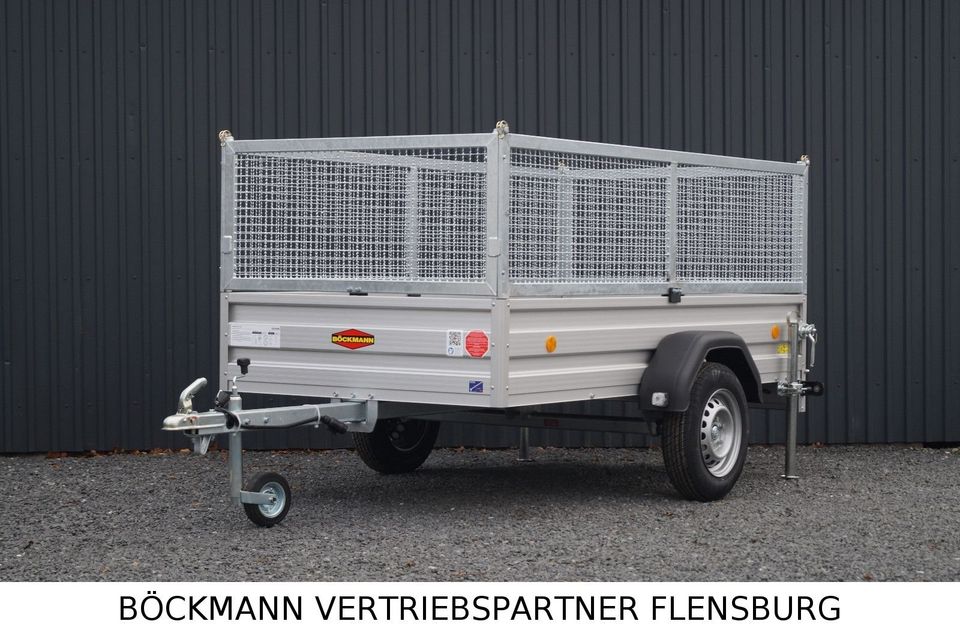 Anhänger Böckmann TL-AL 2513/75 Gitteraufsatz/Zubehör/750KG/NEU in  Schleswig-Holstein - Flensburg | Gebrauchte Auto-Anhänger kaufen | eBay  Kleinanzeigen ist jetzt Kleinanzeigen