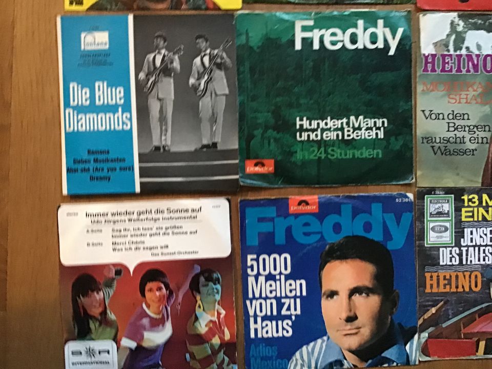 Vinyl 19 Singles Freddy Roy Black Heino Peter Alexander 60er Jahr in Dortmund