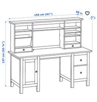 Ikea Hemnes Schreibtisch mit Aufsatz Bayern - Neukirchen-Balbini Vorschau