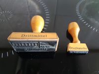 Stempel DRITTMITTEL 3,5 cm  x 7,5 cm + DRUCKSACHE 3,5 cm Lindenthal - Köln Sülz Vorschau