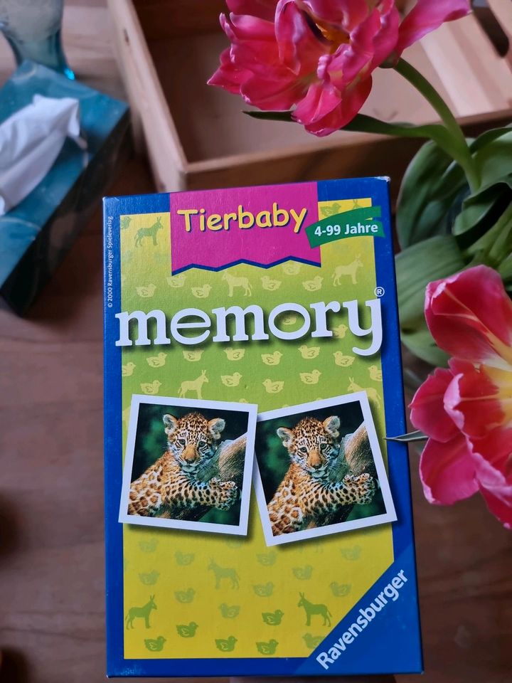 Memory Tierbabys Ravensburger in Rosengarten