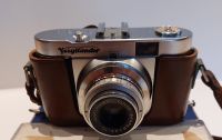 Voigtländer Vito B + Auto Knips + orig.Verpackung u. Ledertasche Nordrhein-Westfalen - Ratingen Vorschau