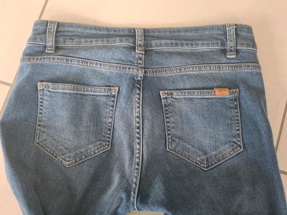 Jeans, Zero, skinny, Größe 38 in Konz