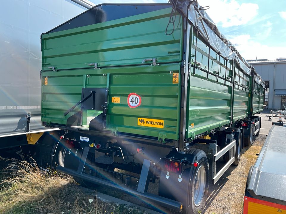 Wielton PRS-2/W14 Dreiseiten-Kipper Stahl Bordwände in Weilerswist