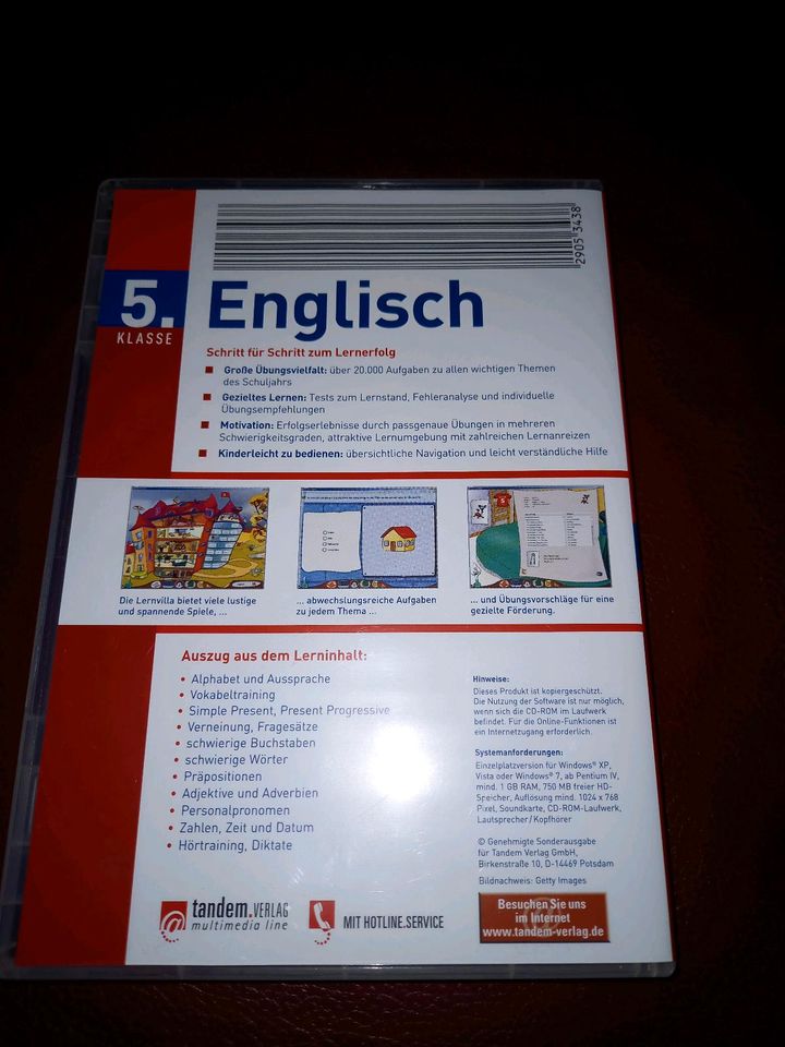 Schülerhilfe 5. Klasse Englisch Lehrprogramm  Lernhilfe in Hamburg