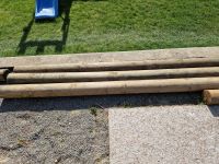 3 Holz Balken rund 3 Meter lang Niedersachsen - Velpke Vorschau