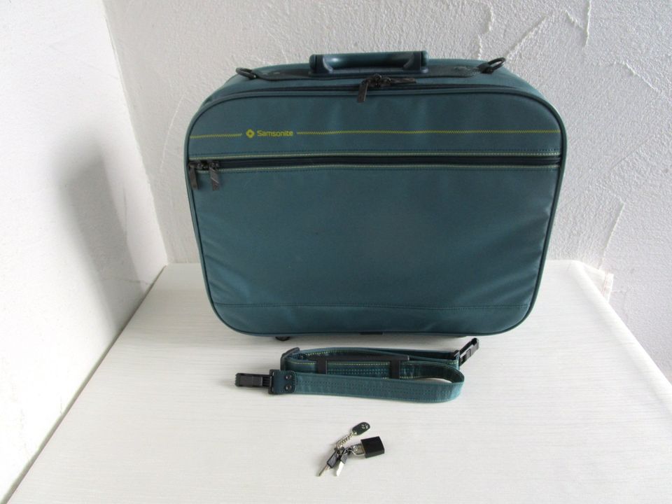 Samsonite Koffer -Space Walker Ocean Green - 4 Rollen - Unbenutzt in Rodalben