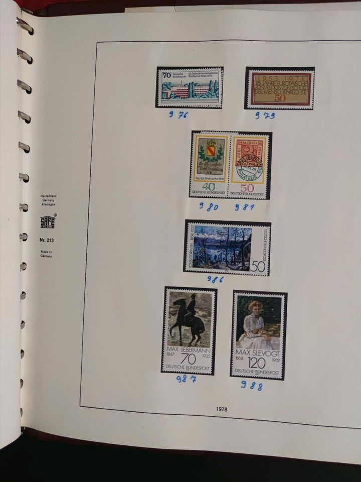 Briefmarken Sammlung 7c in Lüdenscheid