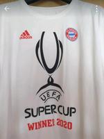 Adidas FC Bayern München UEFA Super Cup Sieger 2020 T-Shirt XXL Hessen - Ronshausen Vorschau