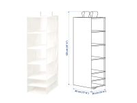 Ikea SKUBB Hängeaufbewahrung mit 6 Fächern, weiß, 35x45x125cm NEU Niedersachsen - Westerholt Vorschau