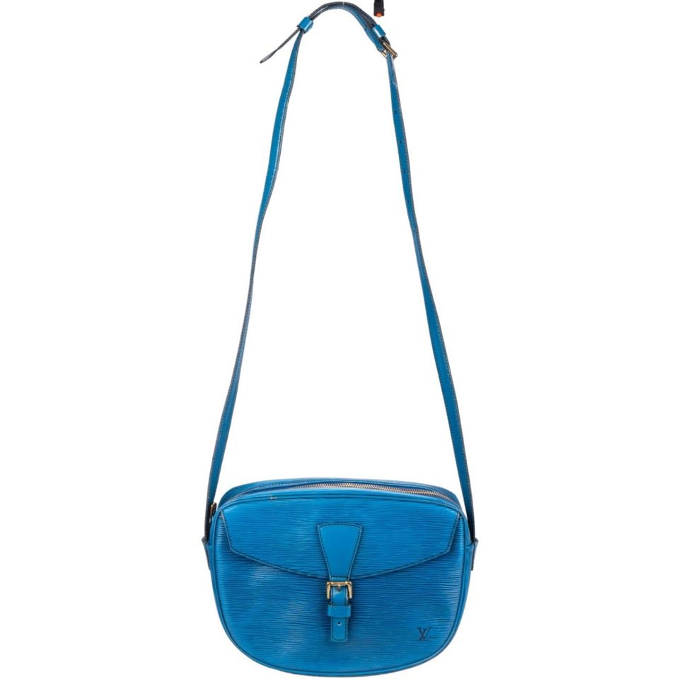 Louis Vuitton Blue Epi Leather Jeune Fille Crossbody Bag in Halle