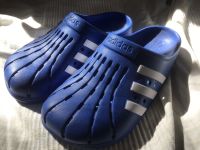 Adidas Adiletten Clogs Größe 39 blau Schleswig-Holstein - Kiel Vorschau