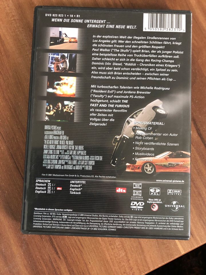 The fast and the furious - DVD in Weiherhammer