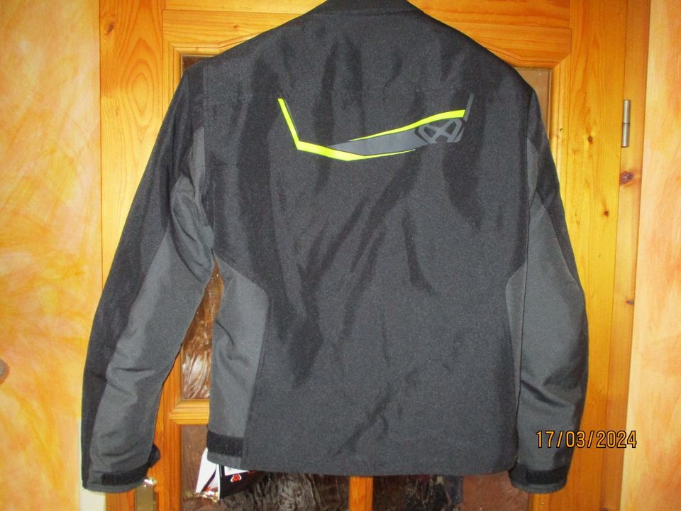 IXON Challenge Textil Motorradjacke Gr. L (48-50) schwarz TOP NEU in Blankenheim