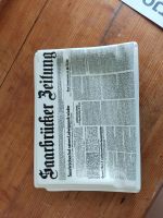 Saarbrücker Zeitung Aschenbecher von 1953 Saarbrücken-Dudweiler - Scheidt Vorschau