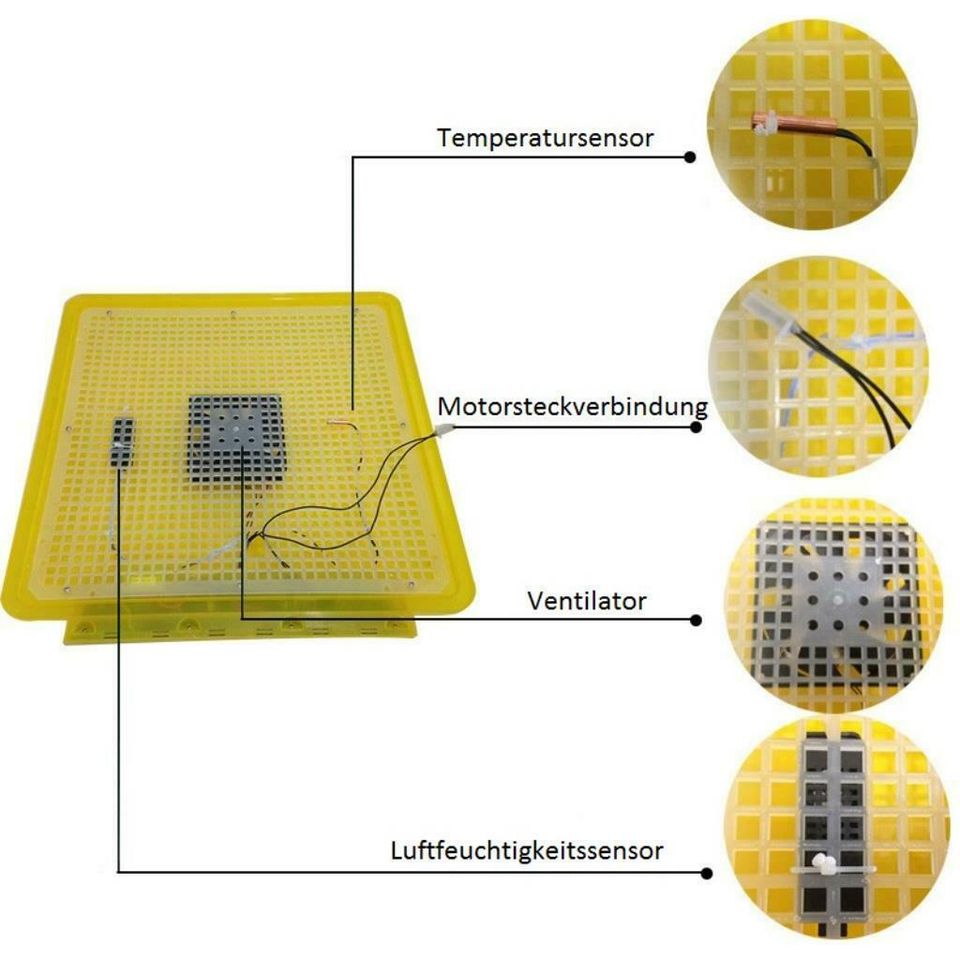 Motorbrüter HT-96, Brutmaschine,Incubator,Bruteier,Brutapparat in Unterneukirchen