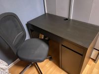 Schreibtisch Micke Braun mit Stuhl Bremen - Vegesack Vorschau