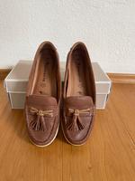 Tamaris Mokassins / Slipper Cognac Gr. 38 Bayern - Taufkirchen Vils Vorschau