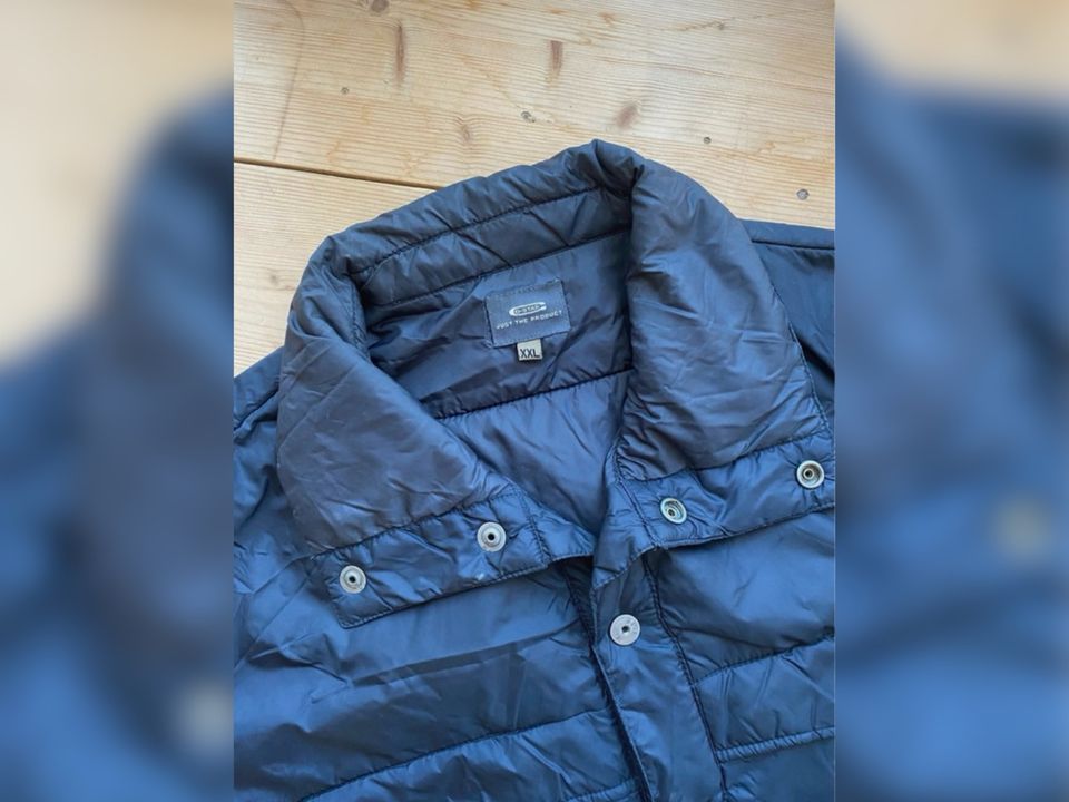 Vintage G-Star  „Quilted Western Overshirt Jacket,, schwarz, XXL in Heidelberg