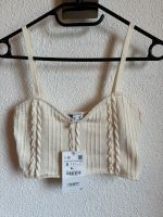 Zara CROP-TOP MIT ZOPFMUSTER Neu Baden-Württemberg - Sindelfingen Vorschau