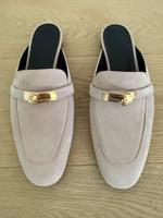 Hermès Pantoletten Oz rosa 40 Hessen - Dreieich Vorschau