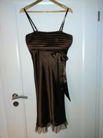 Festliches Kleid Größe 42, bronzefarben/braun Sachsen - Bennewitz (bei Wurzen) Vorschau