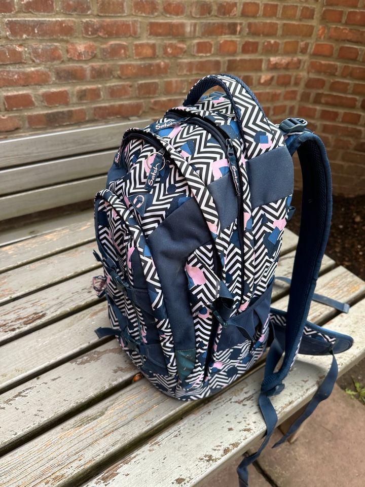 Satch Rucksack lila/ blau / pink in Höxter