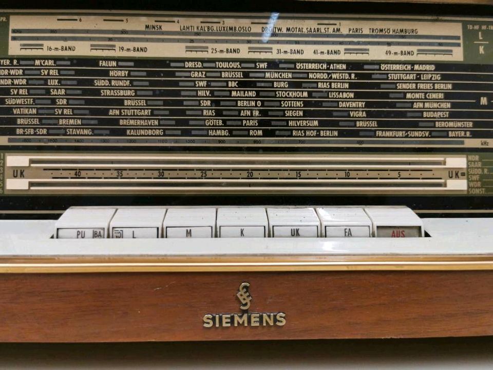 Röhrenradio Rundfunkempfänger Siemens spezial super RC20 Radio in München