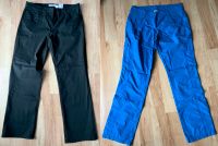 Damen Hosen schwarz bonprix collectio Stoff xL 42 blau Sommer L40 Hamburg Barmbek - Hamburg Barmbek-Süd  Vorschau