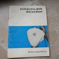 Kreidler Mofa und Moped Bedienungsanleitung Niedersachsen - Clausthal-Zellerfeld Vorschau
