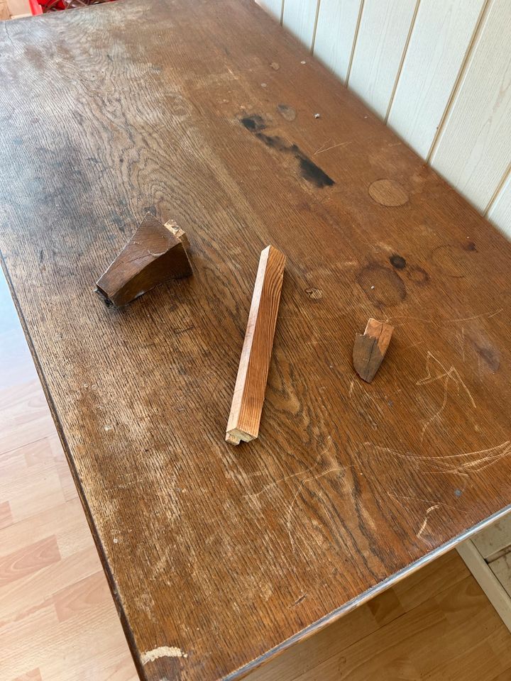 Holz Schreibtisch Antik in Fockbek