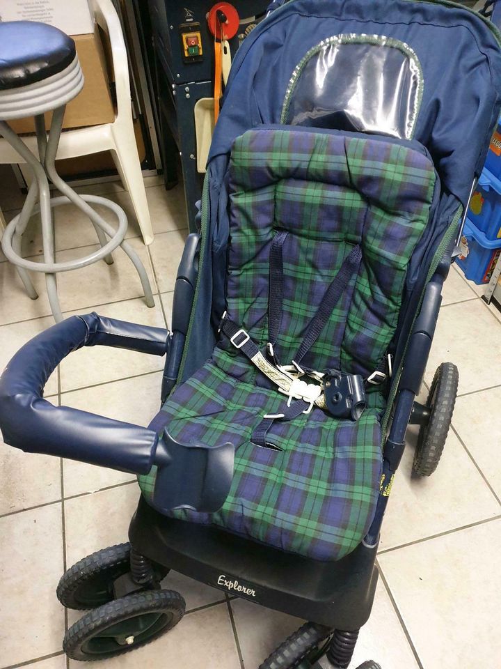 Graco Sitz / Liegebuggy (Kinderwagen) mit Regenverdeck in Bielefeld