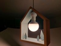 Scandi Kinderzimmer Lampe Deckenleuchte Hängeleuchte Wald Holz Bayern - Aschaffenburg Vorschau