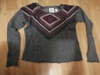 Pullover H&M XS S 34 36 grau dunkelrot bordeaux Berlin - Wilmersdorf Vorschau