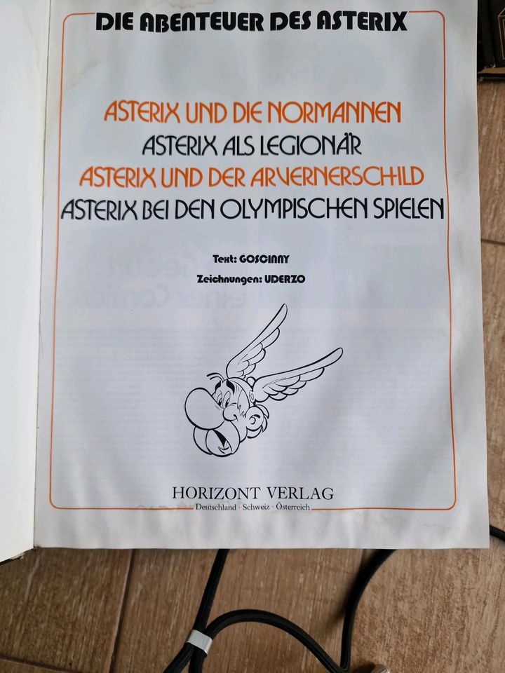 Asterix Ledereinband,Goscinny,Uderzo,Sammlerstücke in Berlin