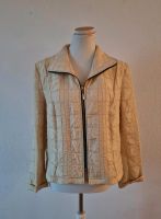 Thomsen hochwertige Jacke Gr. 38 beige gold Altona - Hamburg Rissen Vorschau