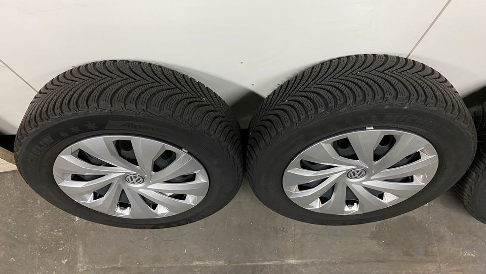 Winterräder, Winterreifen Satz VW Polo AW, Michelin 185/65R15 in Wetzlar